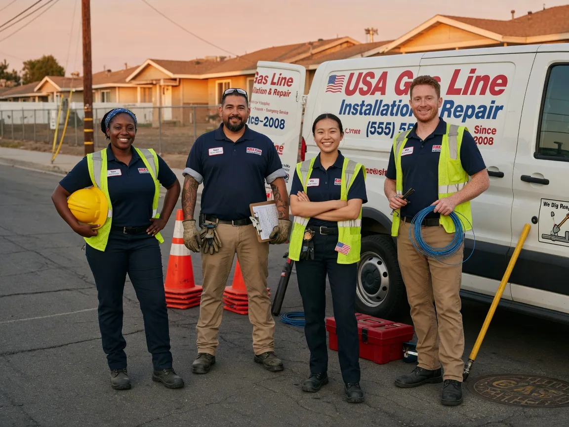 Gas Line Installation company in Derma, MS